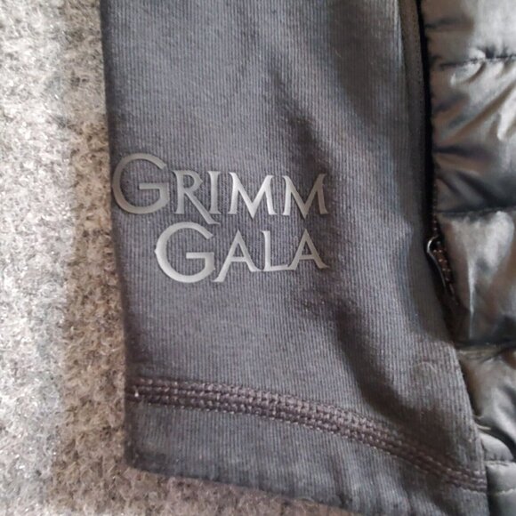 Nike TECH FLEECE AEROLOFT 800 BOMBER GRIMM GALA Jacket Black Womens sz Medium #2 - Picture 2 of 16